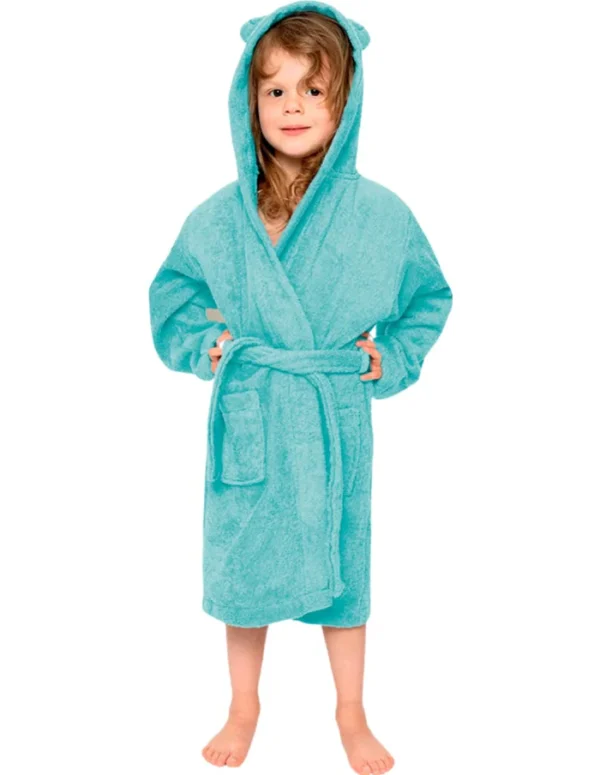 Kids aqua blue.