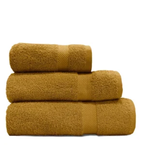 Mustard 100% cotton towel