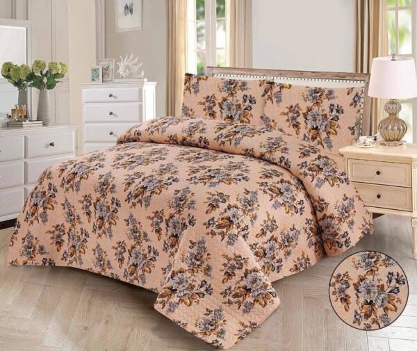 Floral printed cotton bed sheet set - Image 6